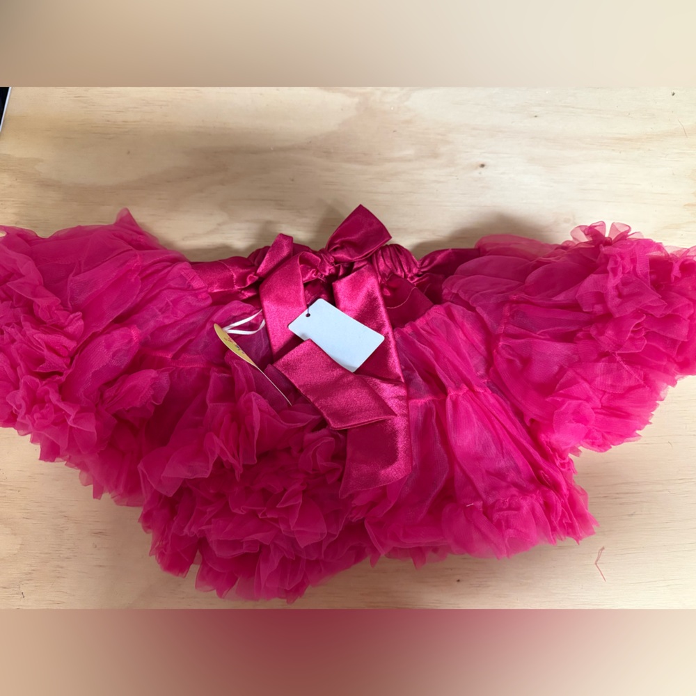 Vibrant Pink Ruffled tutu